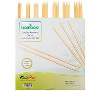 Knit Pro 22545 Set of Sock-Knitting Needles Bamboo 20 cm