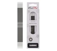 Knit Pro Taburete, Latón, Negro/Plata, 3,00 mm