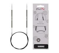 Knit Pro - Agujas Circulares KnitPro Karbonz (60cm, 2.50mm) - 1 Unidad