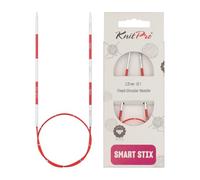Knit Pro Agujas de Tejer: Circulares, Rojo, 40cm x 2.25mm