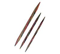 KnitPro Juego de pines de cable K20501 — madera de palisandro, multicolor