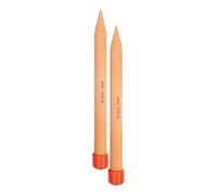 Knit Pro - Agujas de Tejer KnitPro Jumbo Birch Single Ended (35cm x 25.00mm) - 1 Unidad