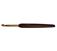 Knit Pro Bolsa, Metal, Oro y Negro, 10.0mm
