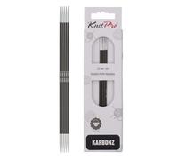 Knit Pro Arcilla, Plateado, Negro, 2,00 mm