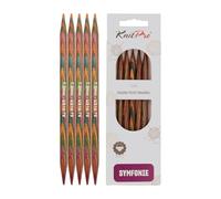 Knit Pro - Juego de Agujas de Tejer (Madera, 20 x 7 mm)