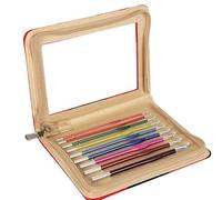 Knit Pro Juego de Ganchos de Ganchillo: un Solo Extremo: Zing, Aluminio, Colores Variados, Assorted