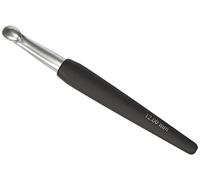Knit Pro KnitPro-Aguja de Ganchillo con Mango Suave (12 mm), Color Plateado, Metal, Silver