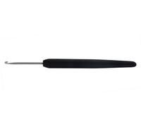 Knit Pro - KnitPro Gancho De Ganchillo De Aluminio con Agarre Suave Negro (8,00 mm) - 1 Pieza
