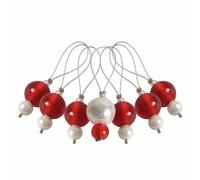 Knit Pro Zooni: Bead Stitch Markers: Amaranth