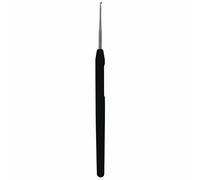 Knit Pro K30863 Aguja de Ganchillo, Acero/Negro, 1.00 mm