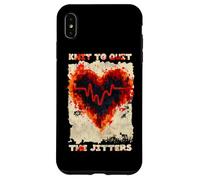 Knit TO Quit The JITTERS Carcasa para iPhone XS MAX