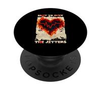 Knit TO Quit The JITTERS PopSockets PopGrip Adhesivo