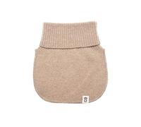 KNITAS Bufanda de punto de lana para bebés y niños, muy suave y cálida, bufanda de punto para proteger el cuello en otoño e invierno, bufanda en color beige - para bebés de 0 a 3 años, beige, für 0-3