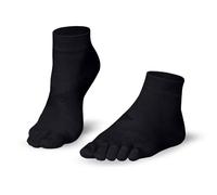 Knitido Running TS | Tobilleros de dedos para deporte y carrera, Talla:39-42, Color:negro (101)