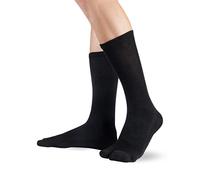 Knitido Traditionals Tabi | Calcetines japoneses de Media Pierna en algodón, Talla:43-46, Colores:Negro