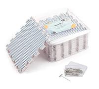 KnitIQ Tapetes Bloqueadores para Tejer en CENTÍMETROS - 9 Tapetes Extra Gruesos con Rejillas en Medida de CM, 100 Alfileres en T y Bolsa de Almacenamiento para Bordados o Crochet