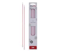 KnitPro 25 cm x 2,00 mm Aluminio Zing Ganchillo Tejer, Color Rosa