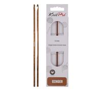 KnitPro Gancho de Ganchillo, Madera, Marrón, 3,00 mm