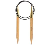 KnitPro 80 cm x 12 mm BASIX Agujas circulares fijas Birch Gold Bruin