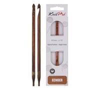 KnitPro Afgano/tunecino: Ganchillo, Madera, Assorted, 6.00mm