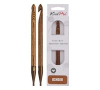 KnitPro Afgano/tunecino: Ganchillo, Madera, Assorted, 9.00mm