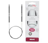 KnitPro Agujas circulares fijas Dreamz de 120 cm (47") - 4,5 mm (tamaño estadounidense 7)