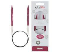 KnitPro Agujas circulares fijas Dreamz de 60 cm (24") - 9,0 mm (tamaño estadounidense 13)