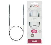 KnitPro Agujas circulares fijas Dreamz de 80 cm (32") - 3,25 mm US 3
