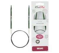 KnitPro Agujas circulares fijas Dreamz de 80 cm (32") - 5,5 mm (tamaño estadounidense 9)