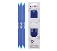KnitPro Agujas de 20 cm x 6,50 mm de Tejer de Doble Punta, Multi-Color