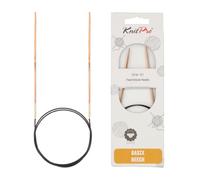 KnitPro - Agujas de Tejer Circular Fijo Tejer, Madera de Abedul, Multicolor, 40 cm x 2,25 mm