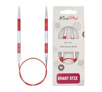 KnitPro Agujas de Tejer: Circulares, Rojo, 40cm x 5.00mm
