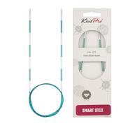 KnitPro Agujas de Tejer: Circulares, Metal Nailon, Verde, 80cm x 2.50mm