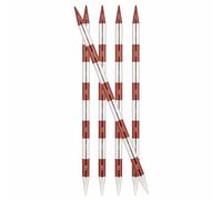 KnitPro Agujas de Tejer: Doble Punta:, Sienna, t20cm x 6.00mm