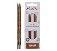 KnitPro Agujas de Tejer, Madera, Colores Variados, 5 mm