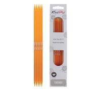KnitPro Agujas para Tejer Doble 20 cm x 4 mm, Multi-Color