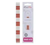 KnitPro Agujas de Tejer: Doble Punta:, Sienna, 20cm x 3.75mm