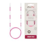 KnitPro Alfileres para tejer: circulares, rosas, 100 cm x 2,75 mm