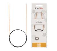 KnitPro Basix-Agujas de Tejer Circulares: 120 x 2 mm, Madera de Abedul, Multicolor, 120 x 0.2 x 0.2 cm
