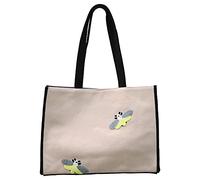 KnitPro Bumblebee-Bolsa de Viaje Tote Bag, Wildleder, Bumble Bee, 40 x 29 x 12 cm