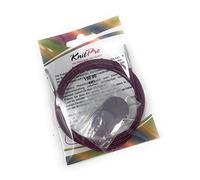 KnitPro - Cuerda, protectores y gancho para punto, varias longitudes