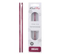 KnitPro Dreamz - Aguja de ganchillo de madera, pulido suave, para principiantes y experimentados, 4 mm, 1 gancho de ganchillo