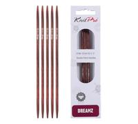 KnitPro Dreamz - Agujas de doble punta de 12,5 cm, tamaño 2,50 mm