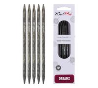 KnitPro Dreamz Agujas de doble punta de 15 cm, tamaño 4,50 mm