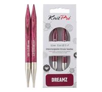 KnitPro Dreamz Agujas intercambiables (especiales) de 10 cm | Talla 13 de EE. UU. (9 mm)