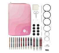 Juego de agujas intercambiables KnitPro Dreamz de 13 cm, tamaño grande, 1 unidad