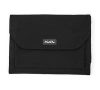 KNITPRO Estuche para Agujas de Tejer Circulares de carbón, sin enredos, para Agujas Circulares, Gamuza, 22,5 x 18 x 2 cm, 1 Pieza