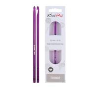 KnitPro Gancho de ganchillo, Trendz, 15 cm x 5 mm