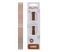 KnitPro Ginger Double Pointed Needles - 12.5cm x 2mm Double Ended Knitting Pins, Set of 5