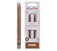 KnitPro Ginger - Puntas de aguja intercambiables (13 cm, 4,5 mm)